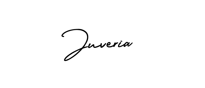 It looks lik you need a new signature style for name Juveria. Design unique handwritten (AmerikaSignatureDemo-Regular) signature with our free signature maker in just a few clicks. Juveria signature style 3 images and pictures png
