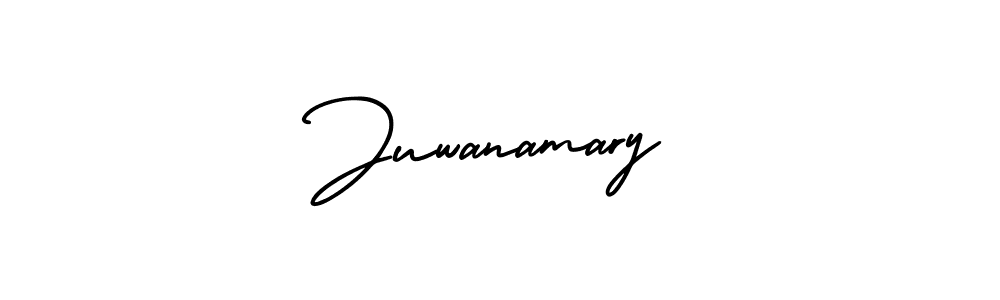 Make a short Juwanamary signature style. Manage your documents anywhere anytime using AmerikaSignatureDemo-Regular. Create and add eSignatures, submit forms, share and send files easily. Juwanamary signature style 3 images and pictures png