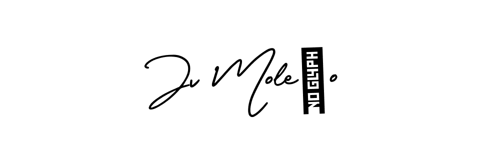 How to make Jv Moleño signature? AmerikaSignatureDemo-Regular is a professional autograph style. Create handwritten signature for Jv Moleño name. Jv Moleño signature style 3 images and pictures png