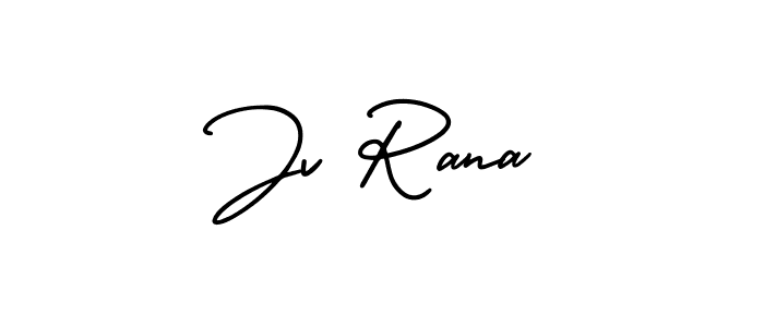 Check out images of Autograph of Jv Rana name. Actor Jv Rana Signature Style. AmerikaSignatureDemo-Regular is a professional sign style online. Jv Rana signature style 3 images and pictures png
