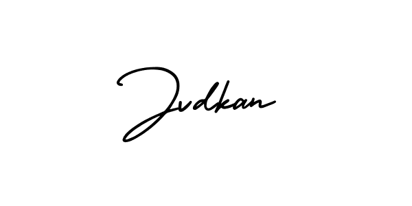 Design your own signature with our free online signature maker. With this signature software, you can create a handwritten (AmerikaSignatureDemo-Regular) signature for name Jvdkan. Jvdkan signature style 3 images and pictures png