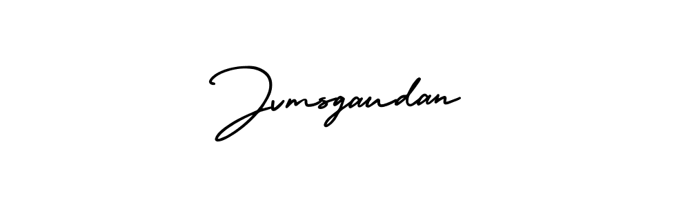 AmerikaSignatureDemo-Regular is a professional signature style that is perfect for those who want to add a touch of class to their signature. It is also a great choice for those who want to make their signature more unique. Get Jvmsgaudan name to fancy signature for free. Jvmsgaudan signature style 3 images and pictures png