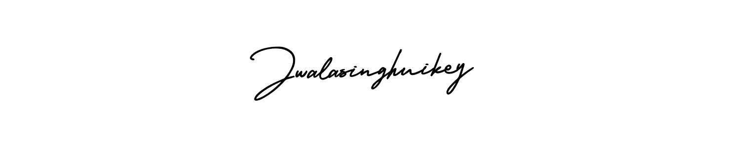 Jwalasinghuikey stylish signature style. Best Handwritten Sign (AmerikaSignatureDemo-Regular) for my name. Handwritten Signature Collection Ideas for my name Jwalasinghuikey. Jwalasinghuikey signature style 3 images and pictures png