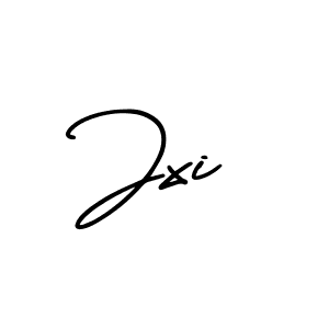 How to Draw Jxi signature style? AmerikaSignatureDemo-Regular is a latest design signature styles for name Jxi. Jxi signature style 3 images and pictures png