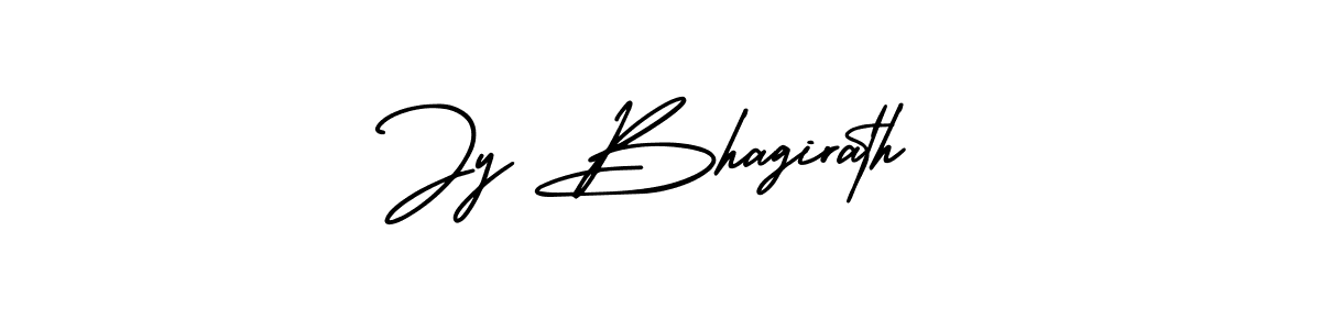 Design your own signature with our free online signature maker. With this signature software, you can create a handwritten (AmerikaSignatureDemo-Regular) signature for name Jy Bhagirath. Jy Bhagirath signature style 3 images and pictures png