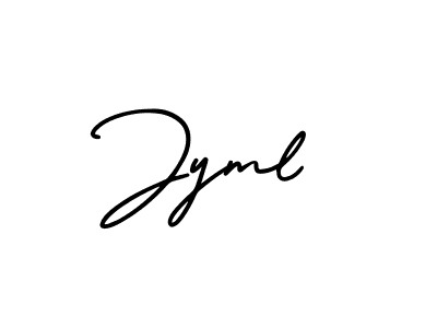 Similarly AmerikaSignatureDemo-Regular is the best handwritten signature design. Signature creator online .You can use it as an online autograph creator for name Jyml. Jyml signature style 3 images and pictures png