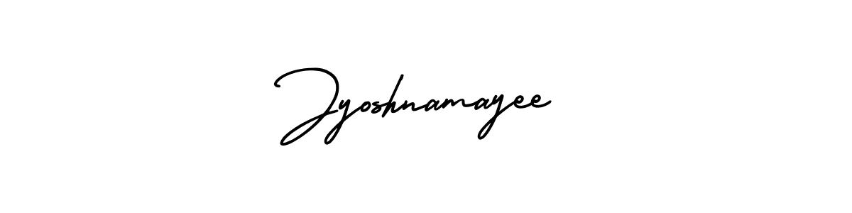 Design your own signature with our free online signature maker. With this signature software, you can create a handwritten (AmerikaSignatureDemo-Regular) signature for name Jyoshnamayee. Jyoshnamayee signature style 3 images and pictures png