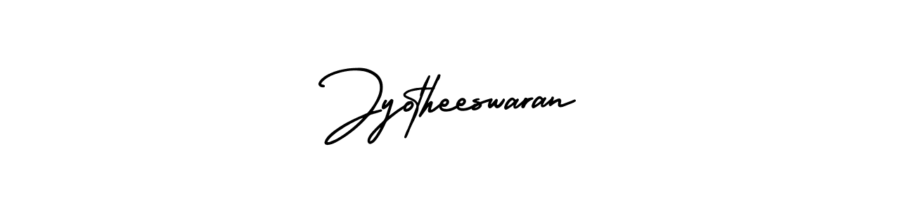 Jyotheeswaran stylish signature style. Best Handwritten Sign (AmerikaSignatureDemo-Regular) for my name. Handwritten Signature Collection Ideas for my name Jyotheeswaran. Jyotheeswaran signature style 3 images and pictures png