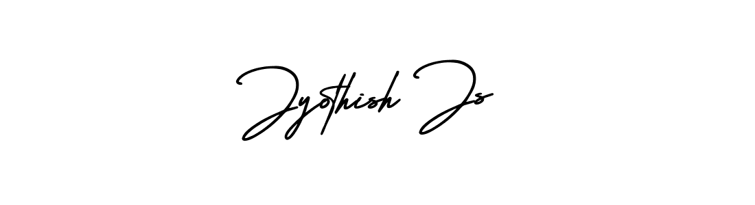 Design your own signature with our free online signature maker. With this signature software, you can create a handwritten (AmerikaSignatureDemo-Regular) signature for name Jyothish Js. Jyothish Js signature style 3 images and pictures png