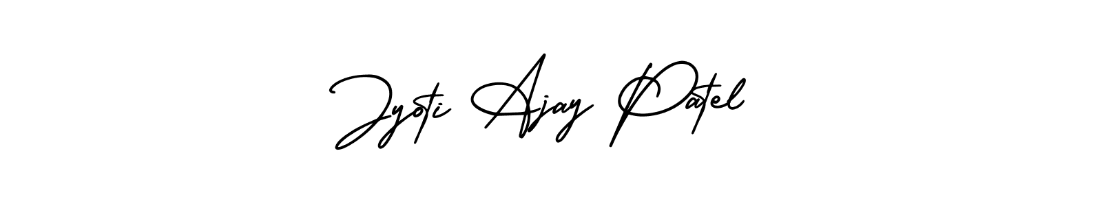 Best and Professional Signature Style for Jyoti Ajay Patel. AmerikaSignatureDemo-Regular Best Signature Style Collection. Jyoti Ajay Patel signature style 3 images and pictures png