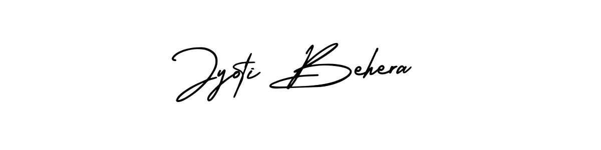 It looks lik you need a new signature style for name Jyoti Behera. Design unique handwritten (AmerikaSignatureDemo-Regular) signature with our free signature maker in just a few clicks. Jyoti Behera signature style 3 images and pictures png