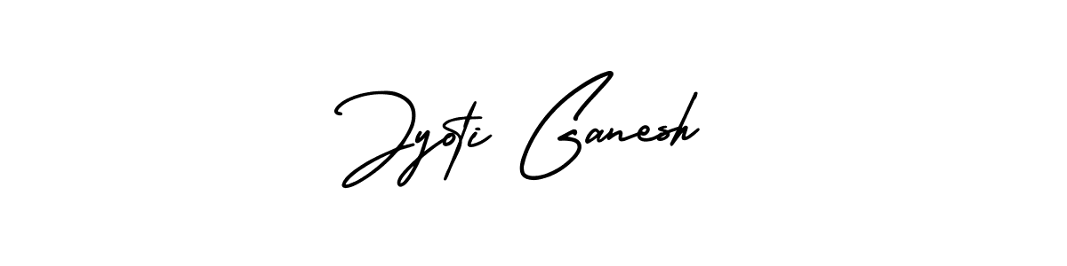 Design your own signature with our free online signature maker. With this signature software, you can create a handwritten (AmerikaSignatureDemo-Regular) signature for name Jyoti Ganesh. Jyoti Ganesh signature style 3 images and pictures png
