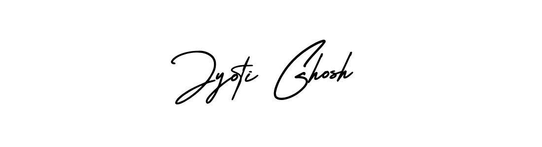 Jyoti Ghosh stylish signature style. Best Handwritten Sign (AmerikaSignatureDemo-Regular) for my name. Handwritten Signature Collection Ideas for my name Jyoti Ghosh. Jyoti Ghosh signature style 3 images and pictures png