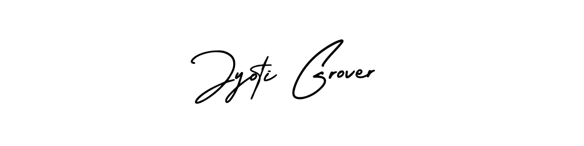 It looks lik you need a new signature style for name Jyoti Grover. Design unique handwritten (AmerikaSignatureDemo-Regular) signature with our free signature maker in just a few clicks. Jyoti Grover signature style 3 images and pictures png