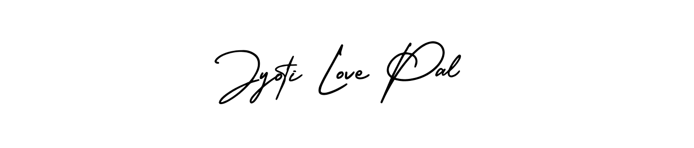 It looks lik you need a new signature style for name Jyoti Love Pal. Design unique handwritten (AmerikaSignatureDemo-Regular) signature with our free signature maker in just a few clicks. Jyoti Love Pal signature style 3 images and pictures png