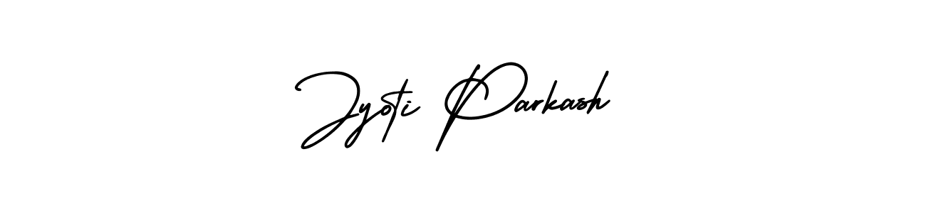 It looks lik you need a new signature style for name Jyoti Parkash. Design unique handwritten (AmerikaSignatureDemo-Regular) signature with our free signature maker in just a few clicks. Jyoti Parkash signature style 3 images and pictures png