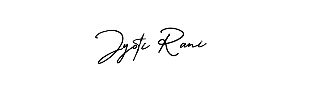 Make a short Jyoti Rani signature style. Manage your documents anywhere anytime using AmerikaSignatureDemo-Regular. Create and add eSignatures, submit forms, share and send files easily. Jyoti Rani signature style 3 images and pictures png