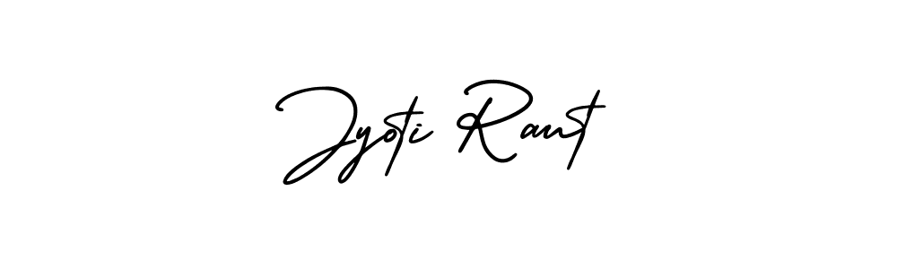 Design your own signature with our free online signature maker. With this signature software, you can create a handwritten (AmerikaSignatureDemo-Regular) signature for name Jyoti Raut. Jyoti Raut signature style 3 images and pictures png