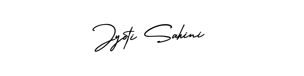 Similarly AmerikaSignatureDemo-Regular is the best handwritten signature design. Signature creator online .You can use it as an online autograph creator for name Jyoti Sahini. Jyoti Sahini signature style 3 images and pictures png