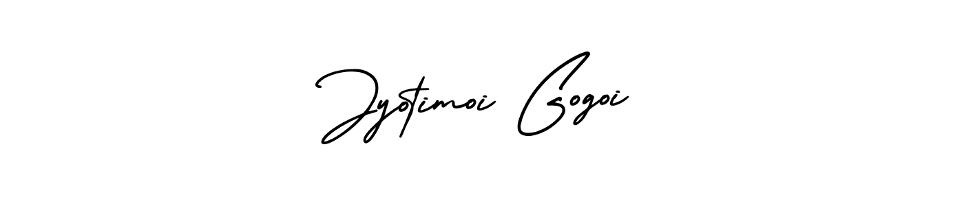 Design your own signature with our free online signature maker. With this signature software, you can create a handwritten (AmerikaSignatureDemo-Regular) signature for name Jyotimoi Gogoi. Jyotimoi Gogoi signature style 3 images and pictures png