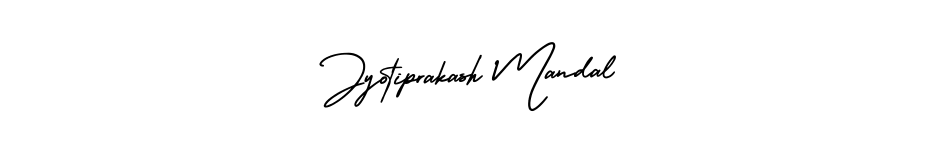 How to make Jyotiprakash Mandal signature? AmerikaSignatureDemo-Regular is a professional autograph style. Create handwritten signature for Jyotiprakash Mandal name. Jyotiprakash Mandal signature style 3 images and pictures png
