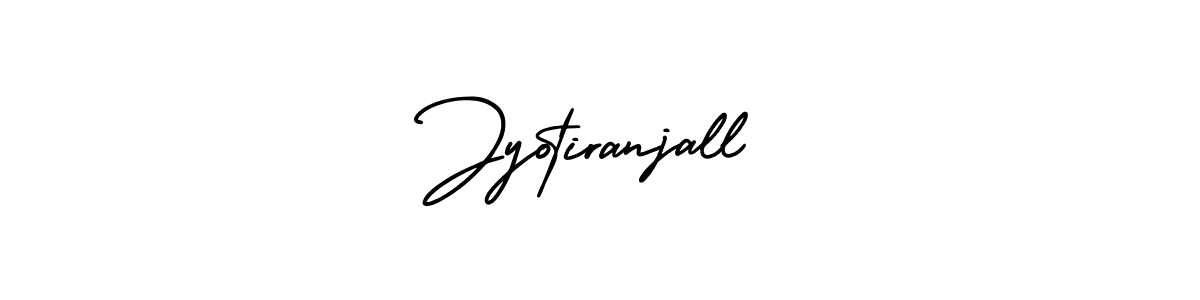 This is the best signature style for the Jyotiranjall name. Also you like these signature font (AmerikaSignatureDemo-Regular). Mix name signature. Jyotiranjall signature style 3 images and pictures png