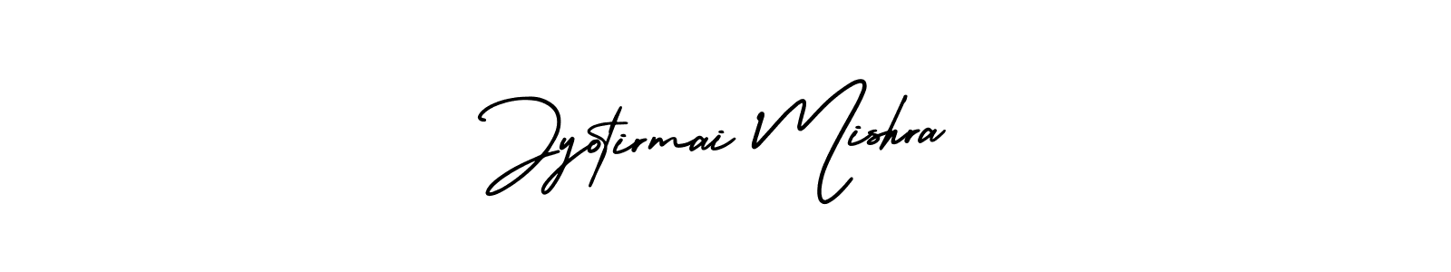 Use a signature maker to create a handwritten signature online. With this signature software, you can design (AmerikaSignatureDemo-Regular) your own signature for name Jyotirmai Mishra. Jyotirmai Mishra signature style 3 images and pictures png