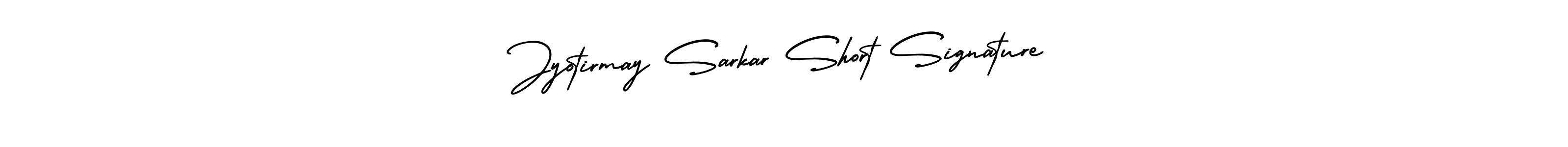 Design your own signature with our free online signature maker. With this signature software, you can create a handwritten (AmerikaSignatureDemo-Regular) signature for name Jyotirmay Sarkar Short Signature. Jyotirmay Sarkar Short Signature signature style 3 images and pictures png