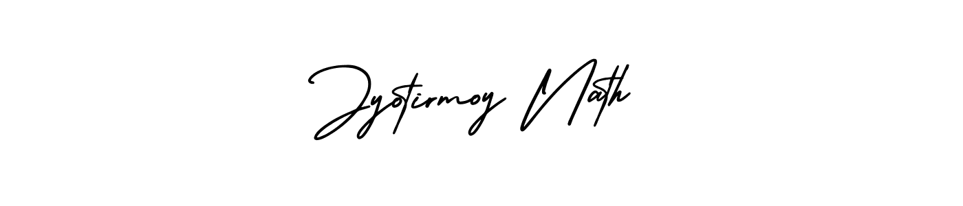 Create a beautiful signature design for name Jyotirmoy Nath. With this signature (AmerikaSignatureDemo-Regular) fonts, you can make a handwritten signature for free. Jyotirmoy Nath signature style 3 images and pictures png