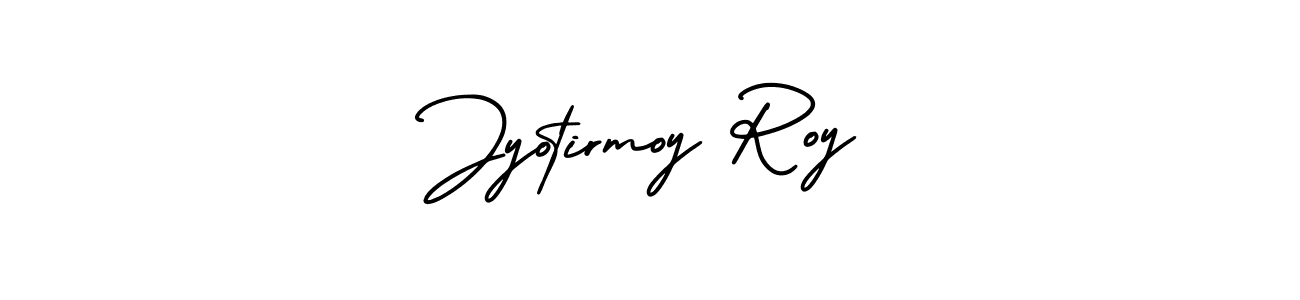 if you are searching for the best signature style for your name Jyotirmoy Roy. so please give up your signature search. here we have designed multiple signature styles  using AmerikaSignatureDemo-Regular. Jyotirmoy Roy signature style 3 images and pictures png