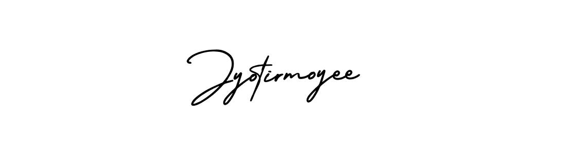 How to make Jyotirmoyee signature? AmerikaSignatureDemo-Regular is a professional autograph style. Create handwritten signature for Jyotirmoyee name. Jyotirmoyee signature style 3 images and pictures png