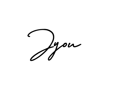 Make a beautiful signature design for name Jyou. With this signature (AmerikaSignatureDemo-Regular) style, you can create a handwritten signature for free. Jyou signature style 3 images and pictures png