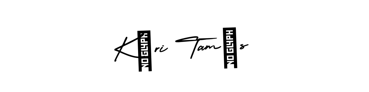 Check out images of Autograph of Kéri Tamás name. Actor Kéri Tamás Signature Style. AmerikaSignatureDemo-Regular is a professional sign style online. Kéri Tamás signature style 3 images and pictures png