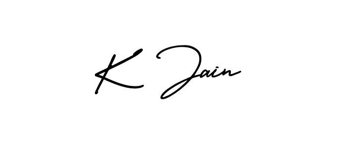 if you are searching for the best signature style for your name K  Jain. so please give up your signature search. here we have designed multiple signature styles  using AmerikaSignatureDemo-Regular. K  Jain signature style 3 images and pictures png