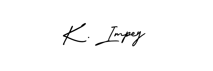 Also we have K . Impey name is the best signature style. Create professional handwritten signature collection using AmerikaSignatureDemo-Regular autograph style. K . Impey signature style 3 images and pictures png