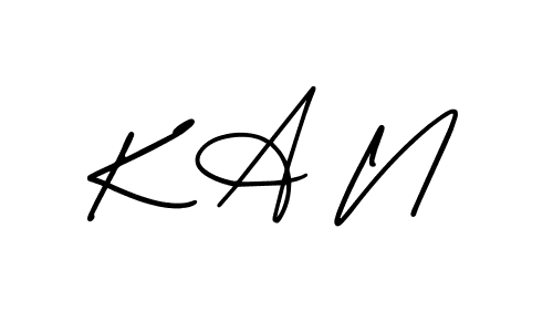 Make a short K A N signature style. Manage your documents anywhere anytime using AmerikaSignatureDemo-Regular. Create and add eSignatures, submit forms, share and send files easily. K A N signature style 3 images and pictures png
