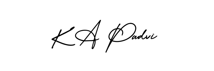 Here are the top 10 professional signature styles for the name K A Padvi. These are the best autograph styles you can use for your name. K A Padvi signature style 3 images and pictures png