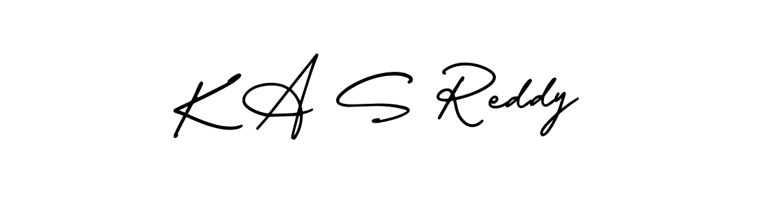 How to make K A S Reddy signature? AmerikaSignatureDemo-Regular is a professional autograph style. Create handwritten signature for K A S Reddy name. K A S Reddy signature style 3 images and pictures png