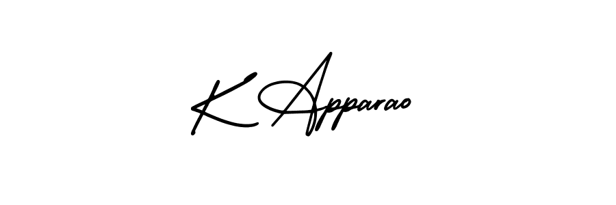 Make a short K Apparao signature style. Manage your documents anywhere anytime using AmerikaSignatureDemo-Regular. Create and add eSignatures, submit forms, share and send files easily. K Apparao signature style 3 images and pictures png