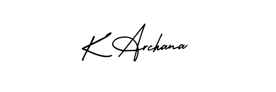 See photos of K Archana official signature by Spectra . Check more albums & portfolios. Read reviews & check more about AmerikaSignatureDemo-Regular font. K Archana signature style 3 images and pictures png