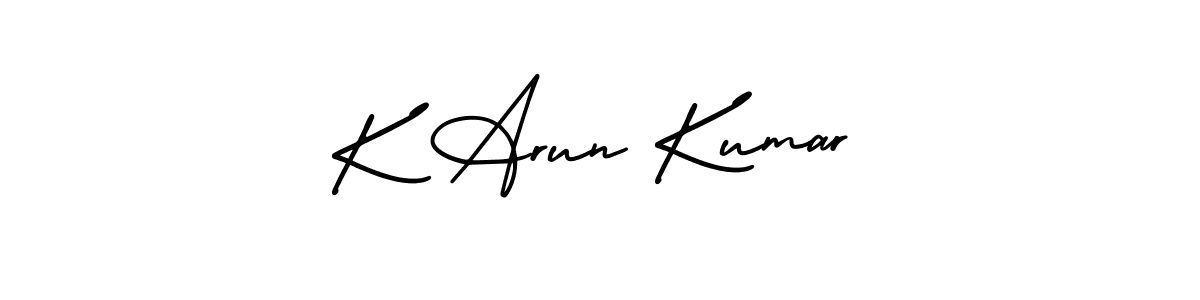 You can use this online signature creator to create a handwritten signature for the name K Arun Kumar. This is the best online autograph maker. K Arun Kumar signature style 3 images and pictures png