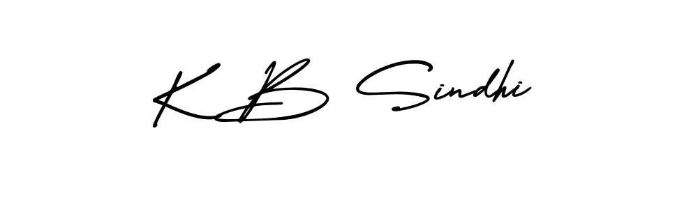 AmerikaSignatureDemo-Regular is a professional signature style that is perfect for those who want to add a touch of class to their signature. It is also a great choice for those who want to make their signature more unique. Get K B Sindhi name to fancy signature for free. K B Sindhi signature style 3 images and pictures png