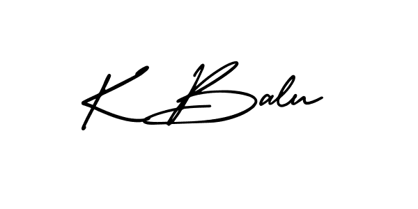 Check out images of Autograph of K Balu name. Actor K Balu Signature Style. AmerikaSignatureDemo-Regular is a professional sign style online. K Balu signature style 3 images and pictures png