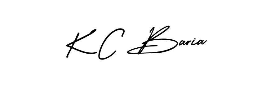 Also You can easily find your signature by using the search form. We will create K C Baria name handwritten signature images for you free of cost using AmerikaSignatureDemo-Regular sign style. K C Baria signature style 3 images and pictures png