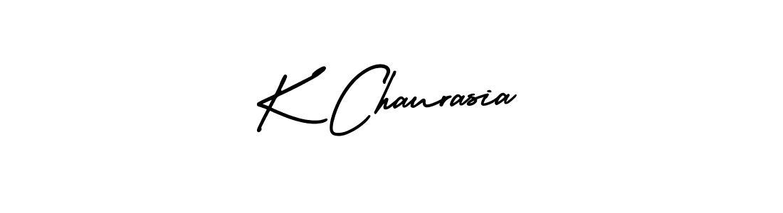 Make a beautiful signature design for name K Chaurasia. Use this online signature maker to create a handwritten signature for free. K Chaurasia signature style 3 images and pictures png