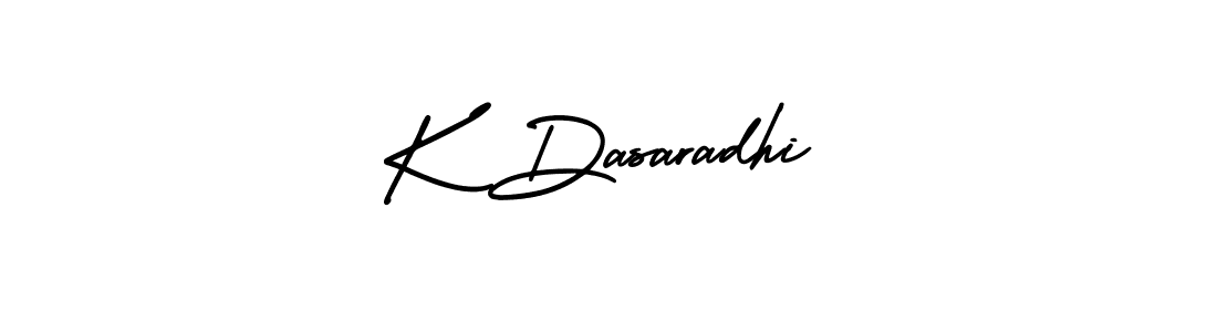 Make a beautiful signature design for name K Dasaradhi. Use this online signature maker to create a handwritten signature for free. K Dasaradhi signature style 3 images and pictures png