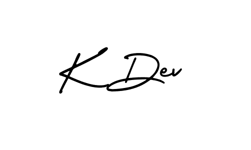 Here are the top 10 professional signature styles for the name K Dev. These are the best autograph styles you can use for your name. K Dev signature style 3 images and pictures png