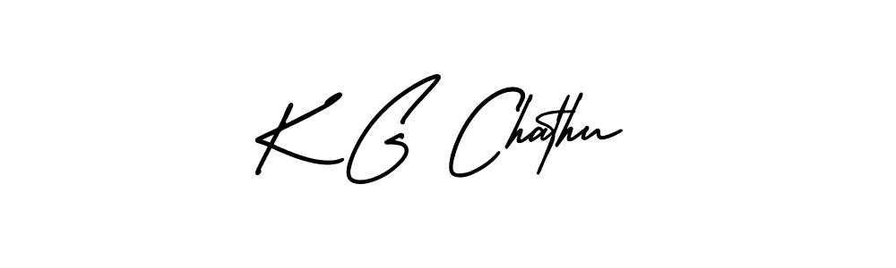 Best and Professional Signature Style for K G Chathu. AmerikaSignatureDemo-Regular Best Signature Style Collection. K G Chathu signature style 3 images and pictures png