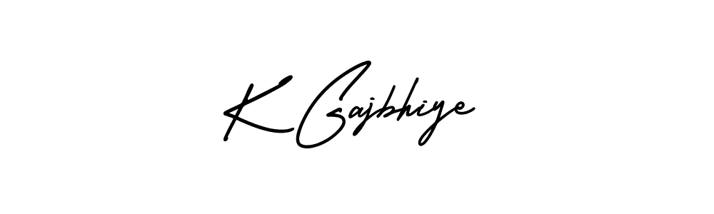 Also we have K Gajbhiye name is the best signature style. Create professional handwritten signature collection using AmerikaSignatureDemo-Regular autograph style. K Gajbhiye signature style 3 images and pictures png