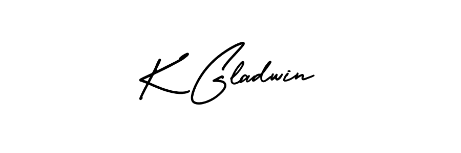 You can use this online signature creator to create a handwritten signature for the name K Gladwin. This is the best online autograph maker. K Gladwin signature style 3 images and pictures png